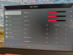 Монітор 34" Acer Nitro XV345CURVbmiphuzfx (UM.CX5EE.V05) VA 100R UWQHD / 180Hz / 1ms / HDR10 / USB-C 65W PD / FreeSync Premium / G-Sync Compatible / Speakers 3W фото від покупців 4