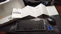Комплект беспроводной 2E MK430 WL/BT EN/UK Black/Grey (2E-MK430WBGR_UA)