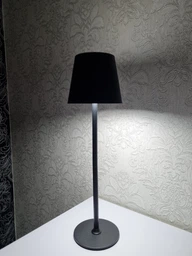 Настольная лед лампа ML-G01A на аккумуляторе с 3 режимами света usb зарядка - led портативный настольный фонарь для дома офиса стола кафе бара комнаты работы беспроводной светильник сенсорный светодиодный универсальный ночник (Белый) фото от покупателей 2