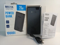 Портативний зарядний пристрій 10000mah (Brevia) 20W Li-Pol, LCD 45120 фото від покупців 4