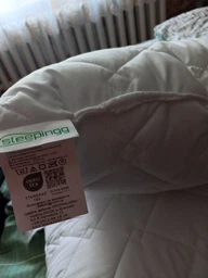 Набор подушек Sleepingg Антиаллергенное волокно 50х70 см 2 шт Белая стеганная (4820227283217) фото от покупателей 12
