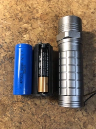 Аккумулятор Vipow ICR18500 TipTop 18500 Li-Ion 1200 mAh 3.7 V Blue (YT25546) фото от покупателей 4