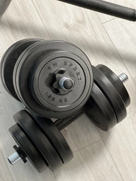 Гантели с функцией штанги 2 в 1 RN-Sport 36 кг (BD-TR36) фото от покупателей 15