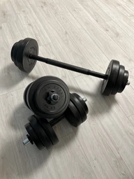Гантели с функцией штанги 2 в 1 RN-Sport 36 кг (BD-TR36) фото от покупателей 13