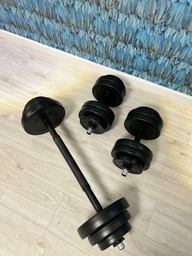 Гантели с функцией штанги 2 в 1 RN-Sport 36 кг (BD-TR36) фото от покупателей 9