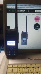 Рація цифрова DMR Baofeng DM-1801 UV, дальність 13км, батарея 2200мАh, 5W фото від покупців 1