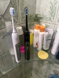Набір 2 Ультразвукові Зубні Щітки MEDICA+ PROBRUSH 9.0 (ULTASONIC) Чорна і Фуксія фото від покупців 1