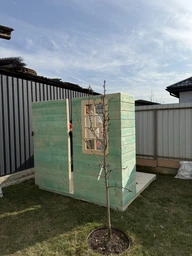 Садовый деревянный домик с окном 2х2м. h=2.3м (4кв.м.) (код 5003) фото от покупателей 8