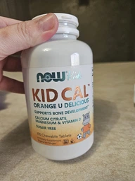 Витамины с кальцием для детей Now Foods КID CAL 100 жевательных пастилок фото от покупателей 3