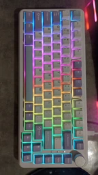 Игровая Клавиатура AJAZZ AK820 MAX Grey Магнитные Свитчи. Проводная 8000Hz/s. Switch 0.1mm.