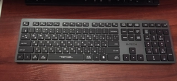 Клавіатура бездротова A4Tech FBX50C USB/Bluetooth Grey (4711421969697) фото від покупців 2
