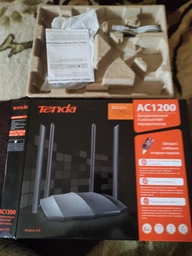 Маршрутизатор Tenda AC8 WiFi5 / AC1200 / 1 Гбит/с фото от покупателей 5