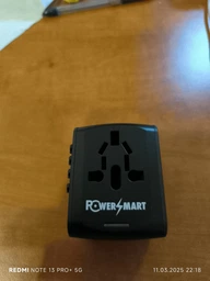 Универсальный адаптер для путешествий X-Stone Travel Adapter ORIGINAL +2 USB 3.4A Переходник для всех типов розеток фото от покупателей 2