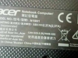 Блок живлення для Acer 19V 2.37A 45W 3.0*1.1 Elements (Q46-ZTR45) фото від покупців 1