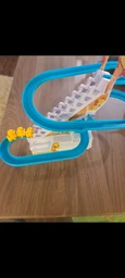 Игра Утиная трасса Small Duck интерактивная, для детей, с подъемным механизмом 3 уток (Duck-11335) фото от покупателей 1
