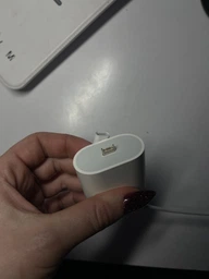 Комплект швидкого заряджання для Apple iPhone, iPad Мережевий зарядний пристрій Блок живлення 25W USB-C Power Adapter (Type-C) Кабель заряджання USB-C to Lightning White фото від покупців 2