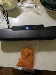 Вакууматор для продуктов еды вакуматор для дома vacuum sealer вакуумный упаковщик Vacuum Machine для кухни упаковка сухих и влажных продуктов 20 шт пакеты для вакууматора в комплекте фото от покупателей 8