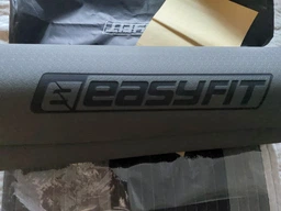 Килимок для йоги TPE+TC EasyFit ECO-Friendly 6 мм синій з блакитним (мат-каремат спортивний, йогамат для фітнесу, пілатесу) фото від покупців 2