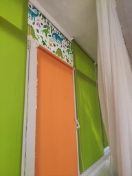 Ролета тканинна Roll Group Амелі LUX 190х165 Блакитний 12 фото від покупців 2