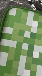Детский школьный пенал Майнкрафт Minecraft для мальчиков зеленый органайзер 3 отделения фото от покупателей 13