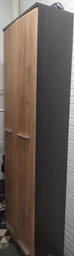 Шкаф-пенал Мебель Сервис Трио 60,2×32×202,9 см Венге темный/Дуб крафт, двухдверный с ящиком, для прихожей и гардероба (412371195) фото от покупателей 1