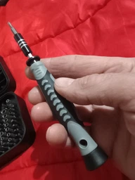 Стильный, профессиональный набор, прецизионных магнитных отверток 130 в 1 Sharden для точных работ по ремонту Телефонов, Ноутбуков (KC-800130) фото от покупателей 4