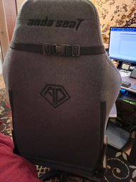 Кресло игровое Anda Seat Phantom 3 Size L Linen Fabric Dark Gray (AD18Y-06-G-F)