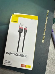 Кабель зарядний Baseus Cafule Cable USB-C PD to Lightning 18W QC3.0 1м Black/Grey (CATLKLF-G1)
