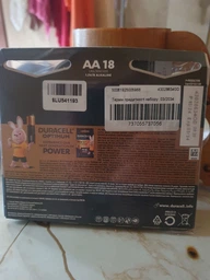 Набор Щелочные батарейки Duracell AA (LR06) MN1500 10 шт + Щелочные батарейки Duracell AAA (LR03) MN2400 10 шт (737055735792) фото от покупателей 7