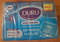 Мыло DURU Fresh Sensations экопак Океанский бриз 4 х 150 г (8690506494605) фото от покупателей 3