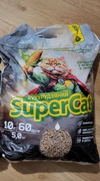 Наповнювач для котів кукурудзяний SuperCat 5л фото від покупців 9