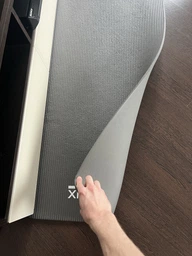 Килимок спортивний Cornix TPE 183 x 61 x 0.6 см для йоги та фітнесу XR-0002 Black/Green фото від покупців 1