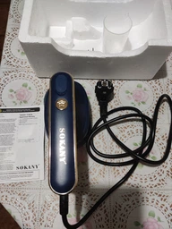 Отпариватель для одежды портативный SOKANY SK-3071W дорожный мини утюг вертикальный с паром для глажки и отпаривания фото от покупателей 5