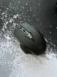 Бездротова ігрова комп'ютерна миша INPHIC F1 2.4G на акумуляторі чорна