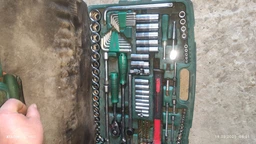 Набір інструментів Hans Tools 1/2" і 1/4" 158 предметів (ТК-158VF) фото від покупців 1