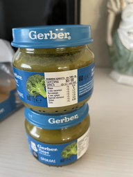 Овочеве пюре Gerber Брокколі з 6 місяців 80 г (5900452078433) фото від покупців 1