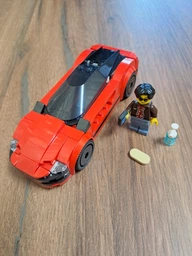 Конструктор LEGO City Червоний спортивний автомобіль 109 деталей (60448) фото від покупців 5