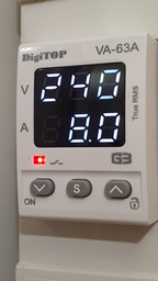 Реле напруги з контролем струму DigiTOP VA-63A M2W