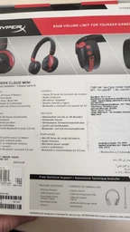 Наушники HyperX Cloud Mini Wireless Black (7G8F1AA)