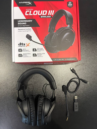 Навушники HyperX Cloud III Wireless Black-Red (77Z46AA) фото від покупців 2