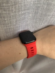 Силиконовый ремешок Fruct Lightning Buckle для Apple Watch 42/44/45/46/49 mm Light Blue фото от покупателей 6