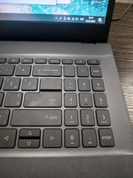 Ноутбук Acer Aspire 7 A715-76G-560W (NH.QMMEU.002) Charcoal Black / 15.6" IPS Full HD / Intel Core i5-12450H / RAM 16 ГБ / SSD 512 ГБ / nVidia GeForce RTX 3050, 4 ГБ / Подсветка клавиатуры фото от покупателей 14