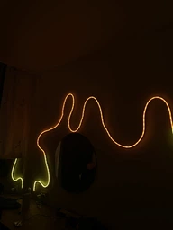 Умная гибкая неоновая led лента smart neon RGB-IC magic с bluetooth usb адаптером диодная подсветка 10 метров смарт светодиодный ргб цветной неон управление с телефона пульт блютуз приложением 5 вольт для авто тв пк фото от покупателей 1