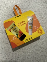 Подарочный набор Tink Mango Splash Бальзам для губ 15 мл + Крем для рук 45 мл (4823109411265) фото от покупателей 4