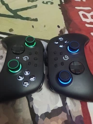Беспроводной геймпад GamePro GPX13B 2.4G/BT 5.1/USB (Switch/PC/iOS/Android) RGB Black фото от покупателей 14