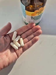 Препарат для суглобів і зв'язок Country Life Glucosamine Chondroitin Formula, 90 капсул фото від покупців 3