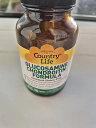 Препарат для суглобів і зв'язок Country Life Glucosamine Chondroitin Formula, 90 капсул