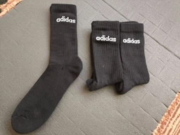 Набор мужских носков высоких хлопковых Adidas C Lin Crew IC1302 40-42 Medium Grey Heather (4066746467305)