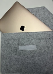 Конверт DDC для MacBook Pro/Air 13.3" дюймов Серый (FT03-13GY) фото от покупателей 3