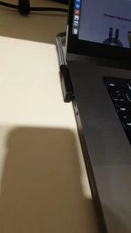 Кабель подовжувач кутовий Type-C – Type-C USB 4.0 Gen2 PD 240W Thunderbolt 4 0.2 м Сірий фото від покупців 1